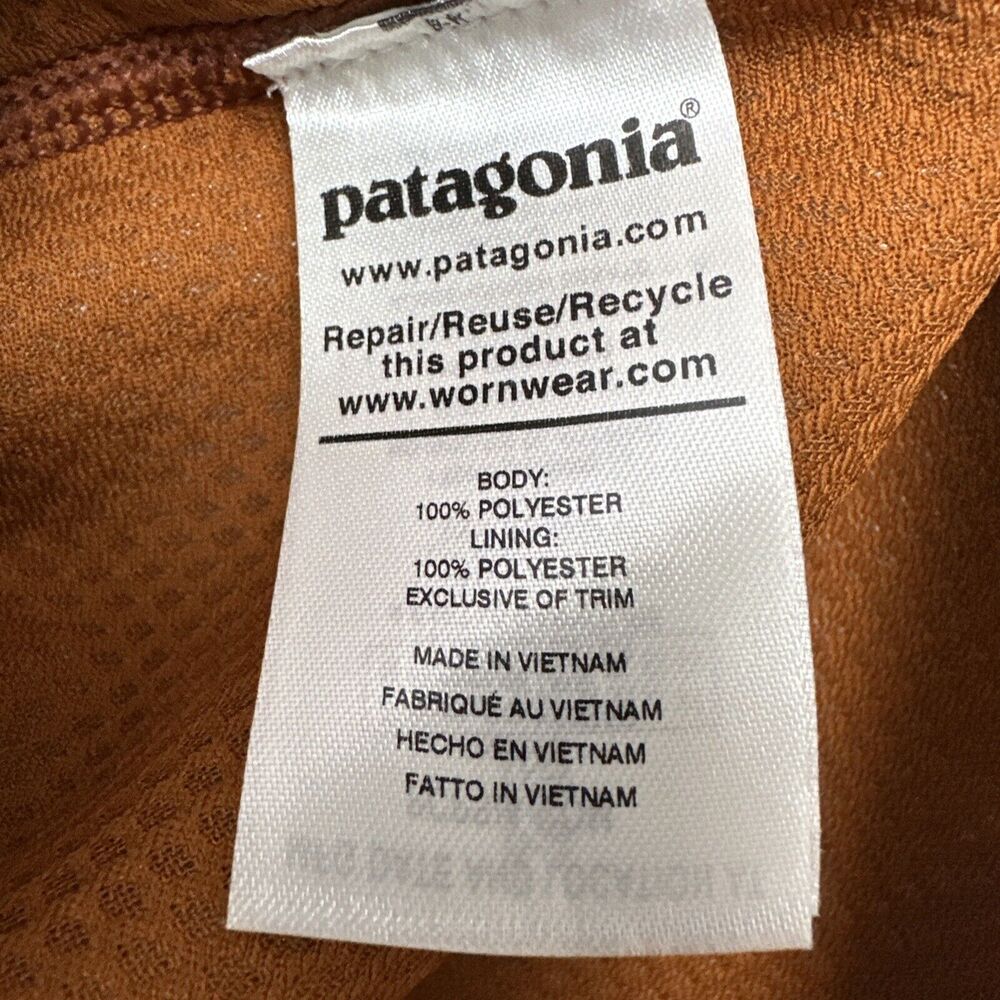 Patagonia Womens Sz XS Retro-X Deep Pile Fleece Jacket‎ Take Root Burnished Red - Picture 12 of 15
